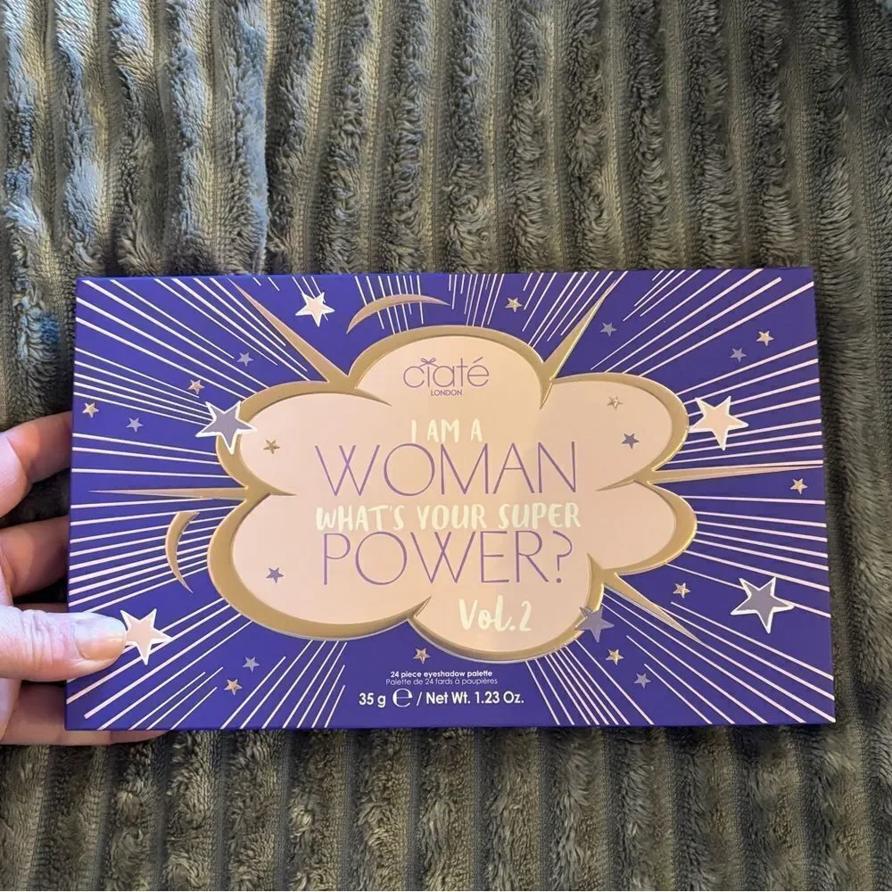 ciate I am a woman what’s your superpower? Vol 2 24 color eyeshadow palette